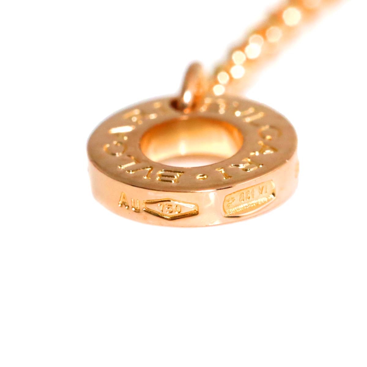 B-ZERO1 Necklace METAL 18K Pink Gold 750