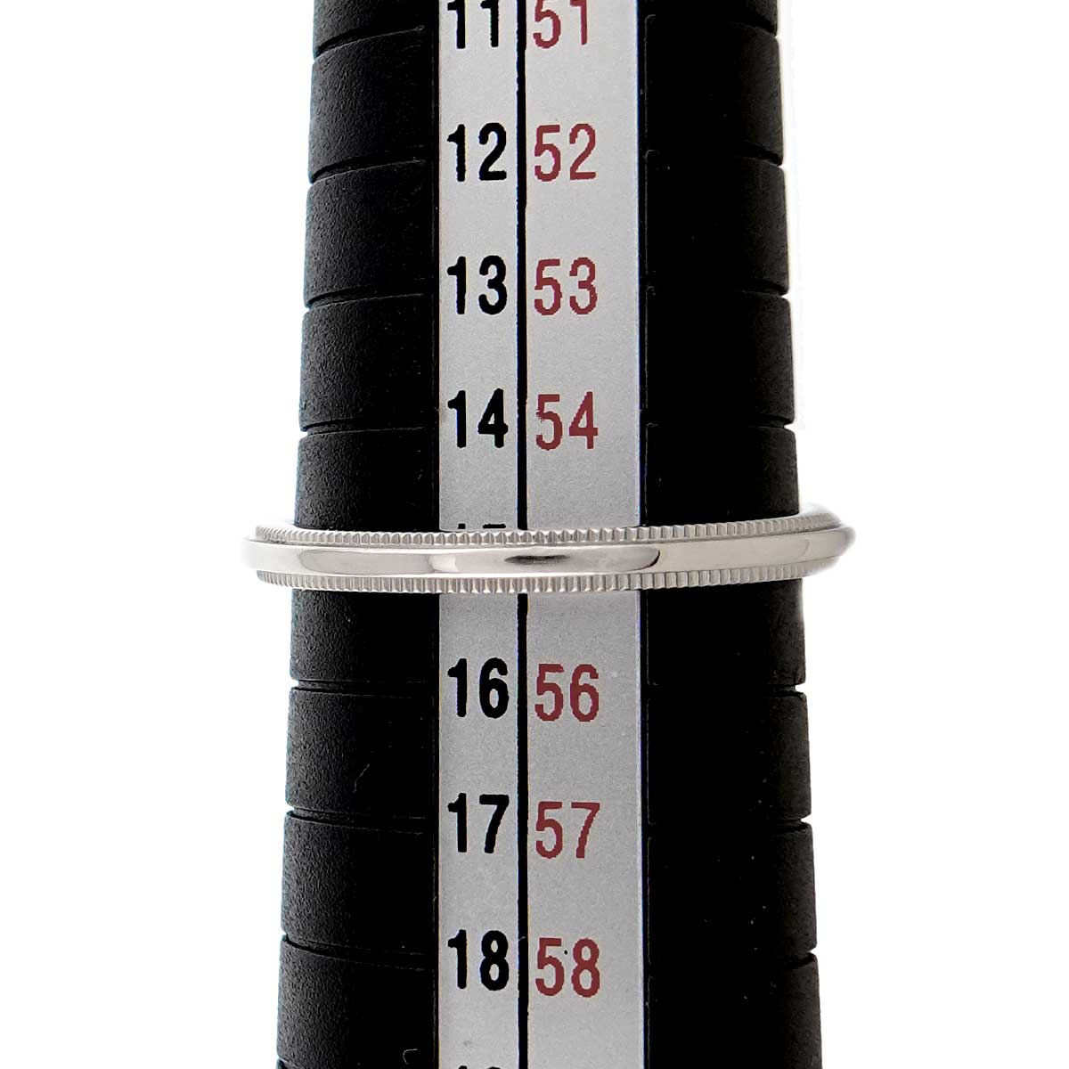Milgrain Band Ring Pt Platinum Size7.25(US)