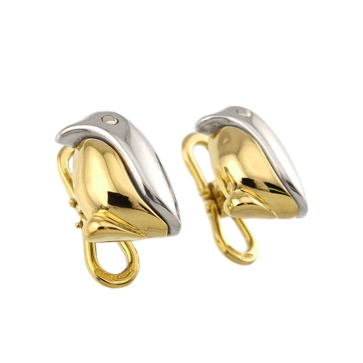 K18 Yellow White Gold 750