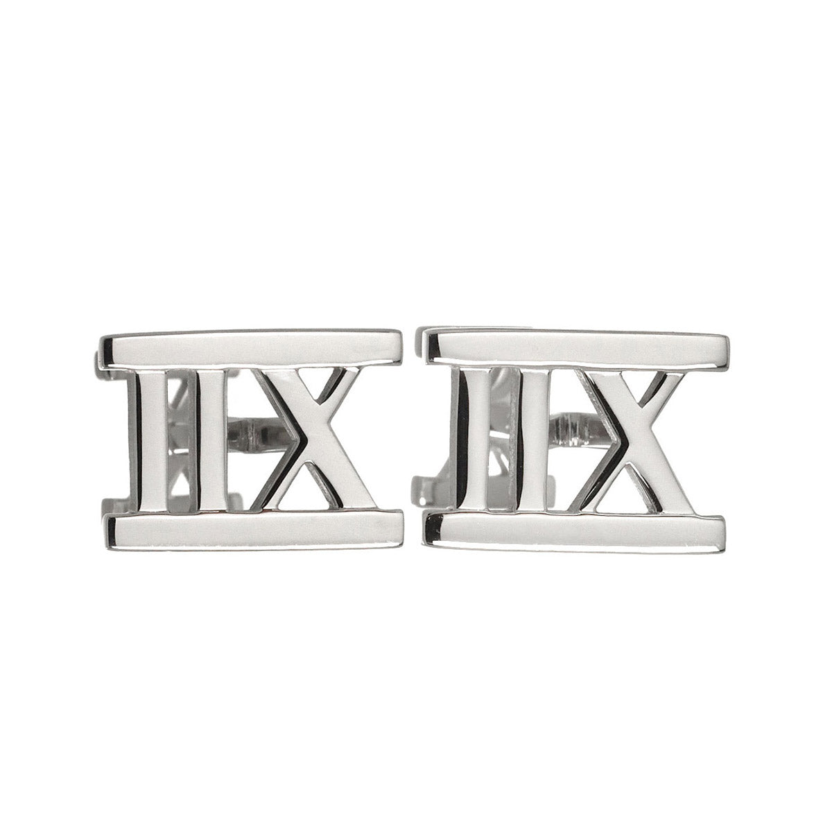 Atlas cuff links 18K White Gold 750