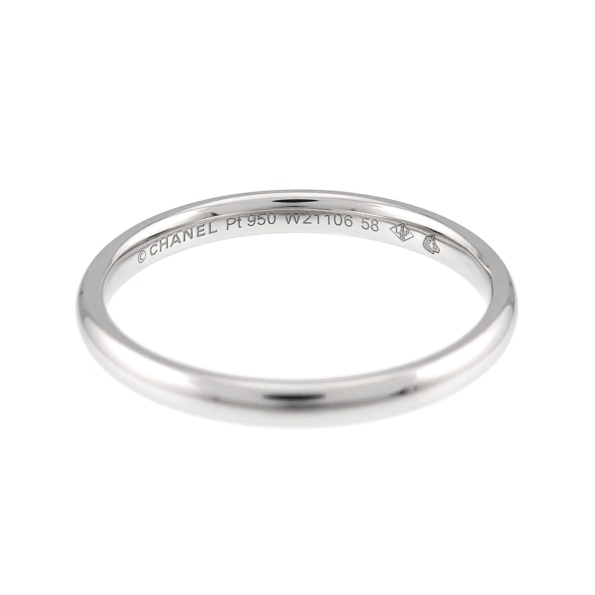 Ring Platinum size58 8.25(US)