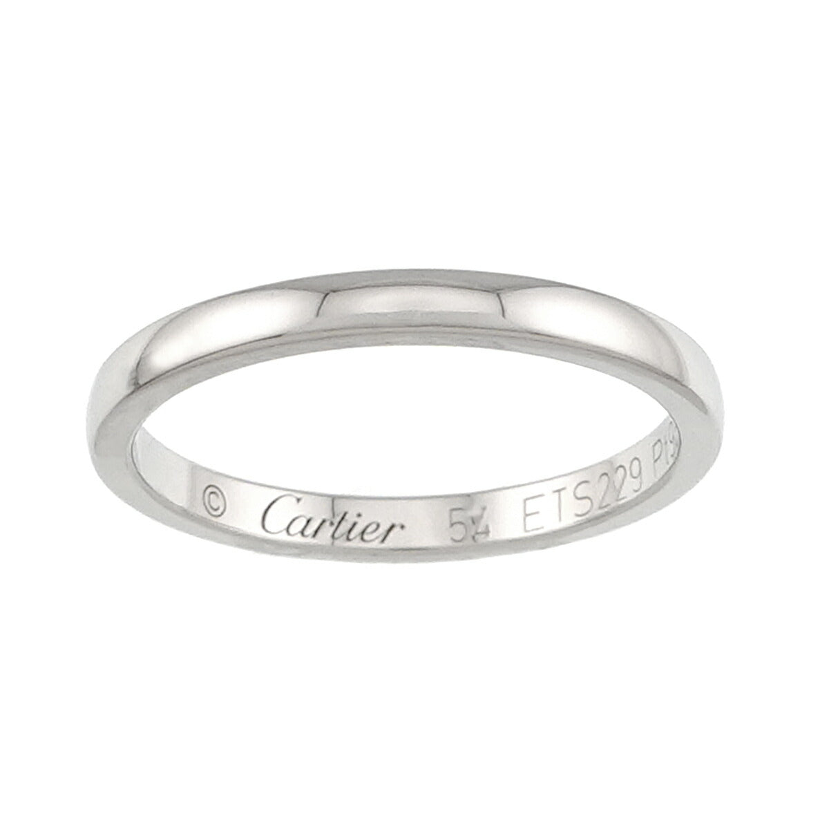 Ballerine Ring Pt Platinum size54 6.75(US)