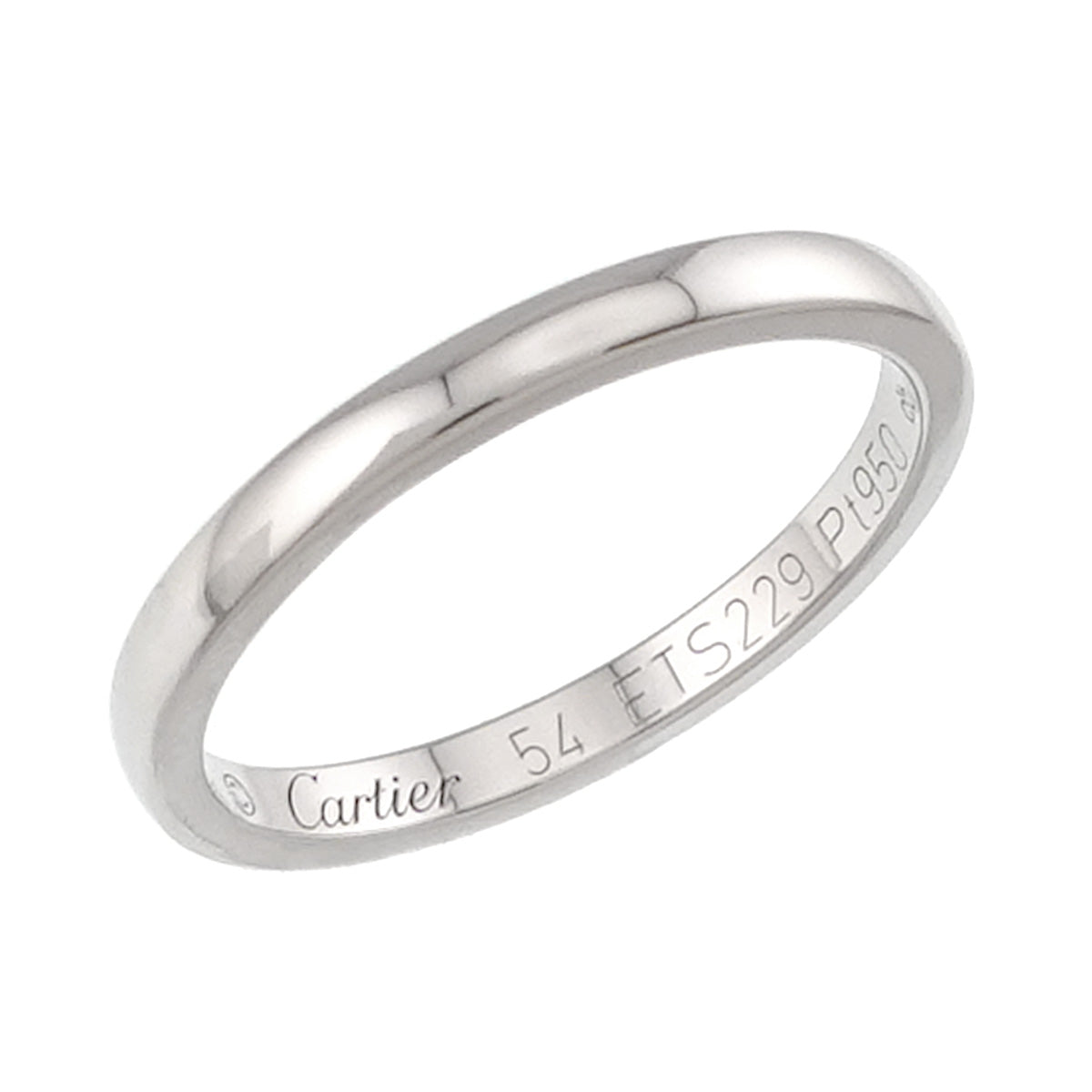 Ballerine Ring Pt Platinum size54 6.75(US)