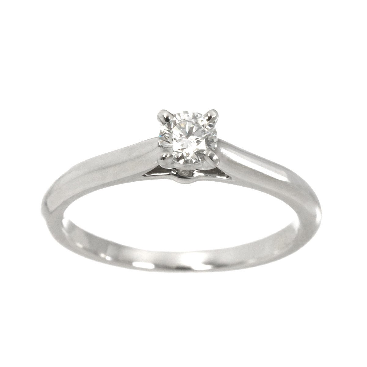 Diamond 0.19ct Ring Platinum size48 4.5(US)