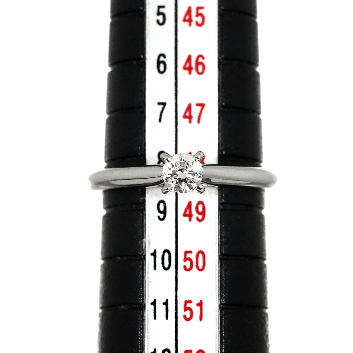 Diamond 0.19ct Ring Platinum size48 4.5(US)