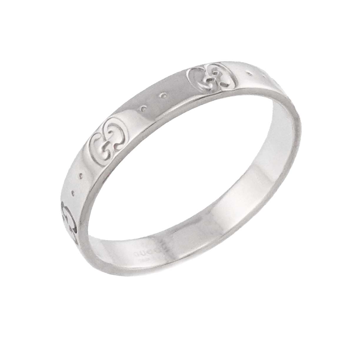 Icon Ring 18K WG White Gold 750 Size25 10.75-11(US)