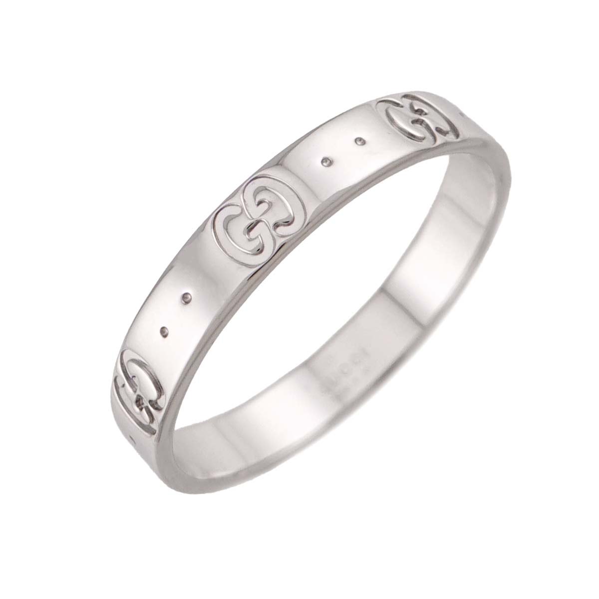Icon Ring 18K WG White Gold 750 Size25 10.75-11(US)