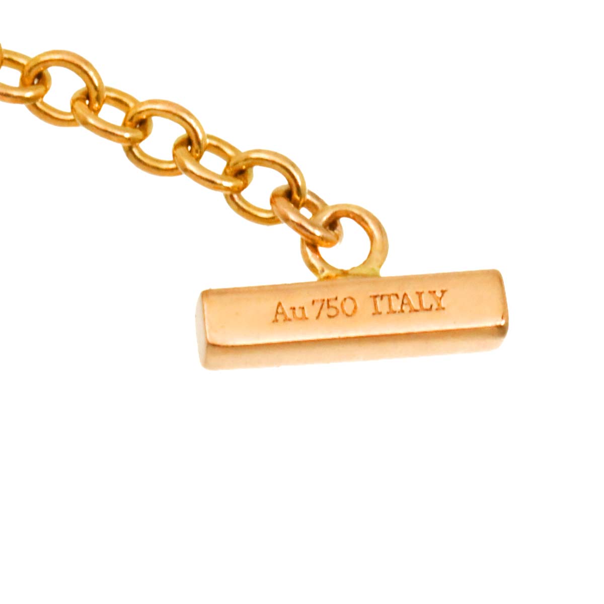 T Smile Diamond Bracelet 18K Pink Gold 750