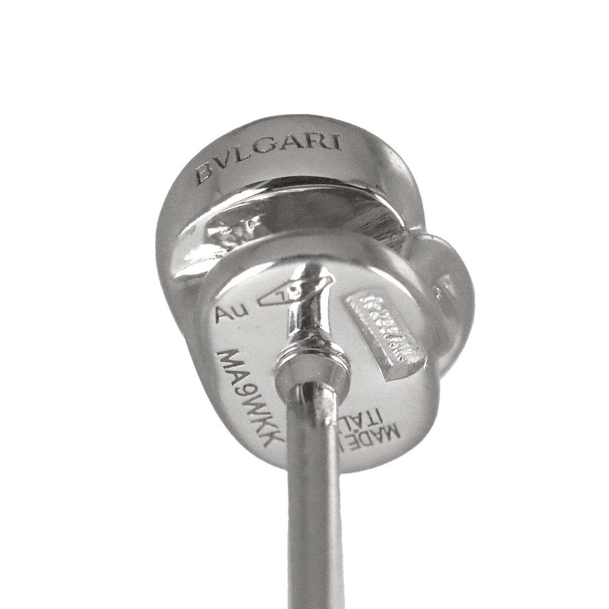 Incontro d'Amore Diamond Earrings Pierced 18K White Gold 750