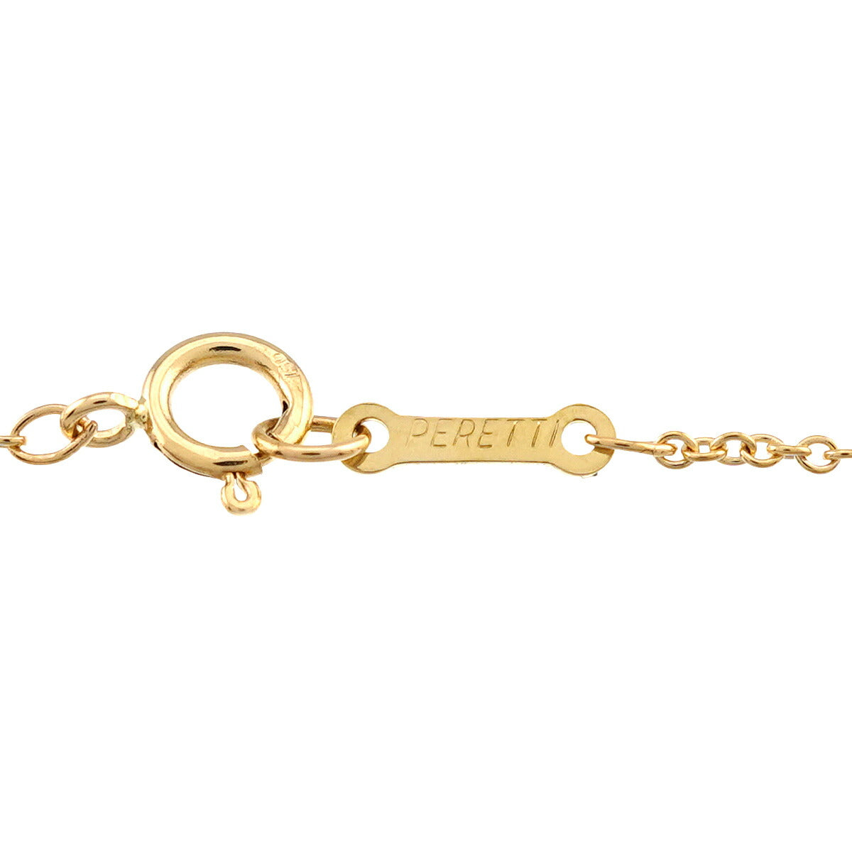 Open Heart Necklace 18K Yellow Gold 750