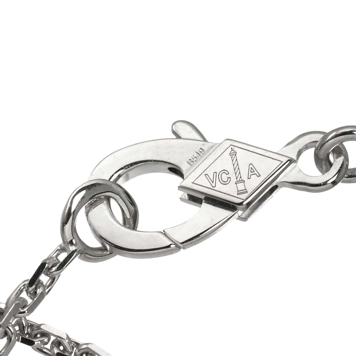Frivole Large Diamond Necklace 18K WG 750