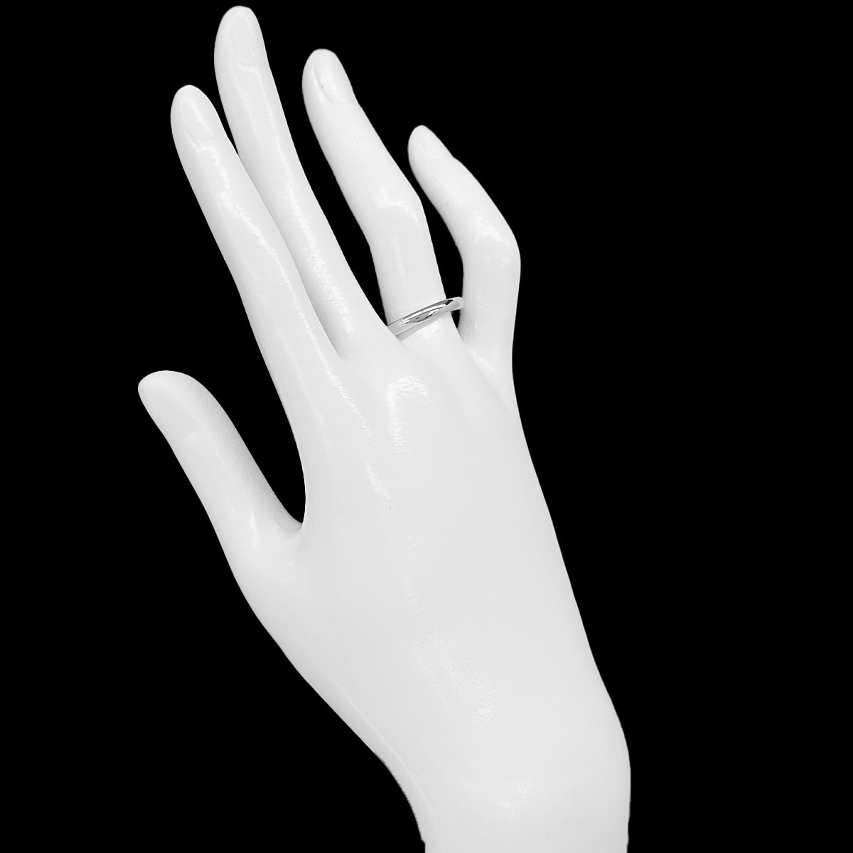 Stacking Ring Platinum Size6.75(US)