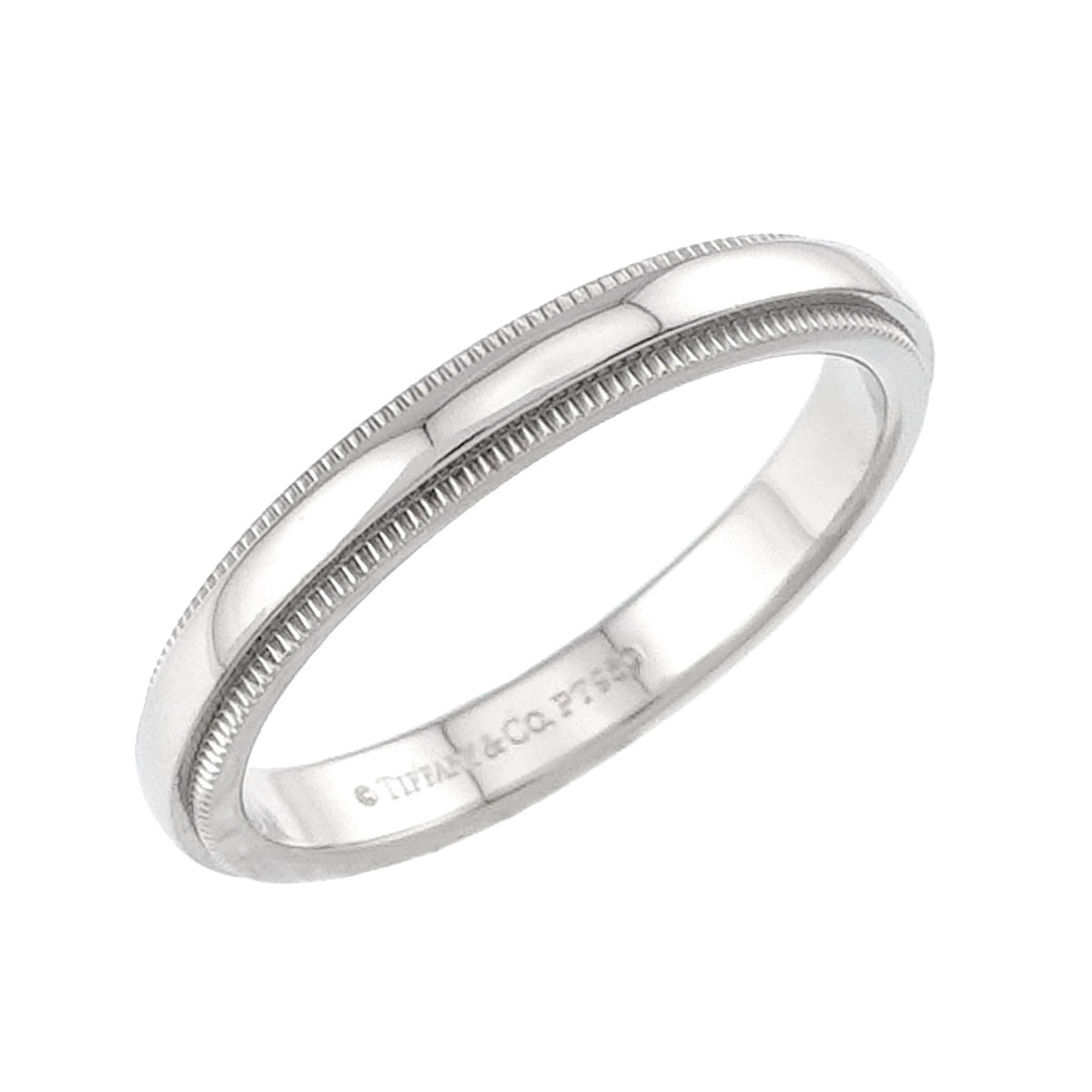 Milgrain Ring Pt Platinum Size8-8.25(US)