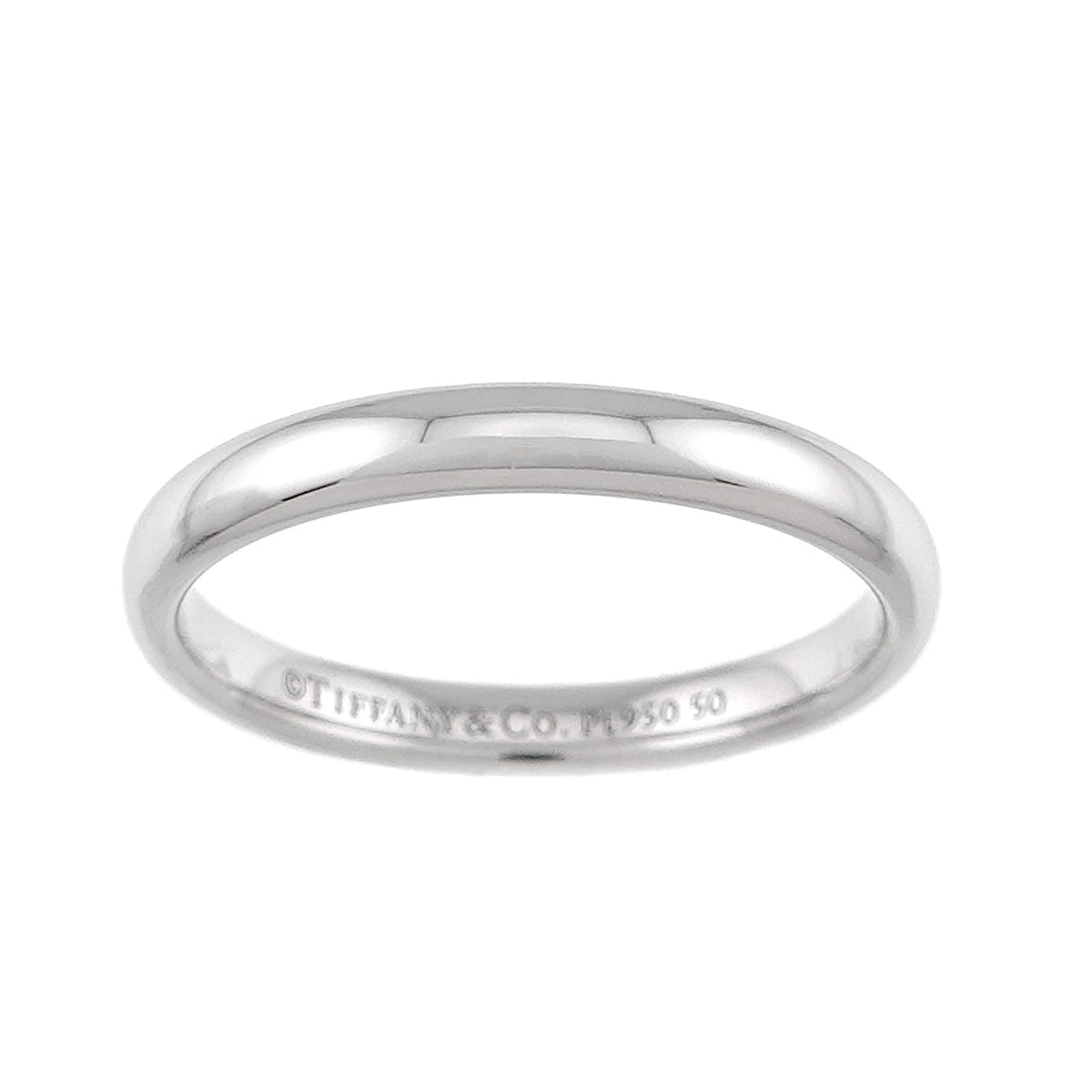 Forever Band Ring Platinum Size5.25(US)