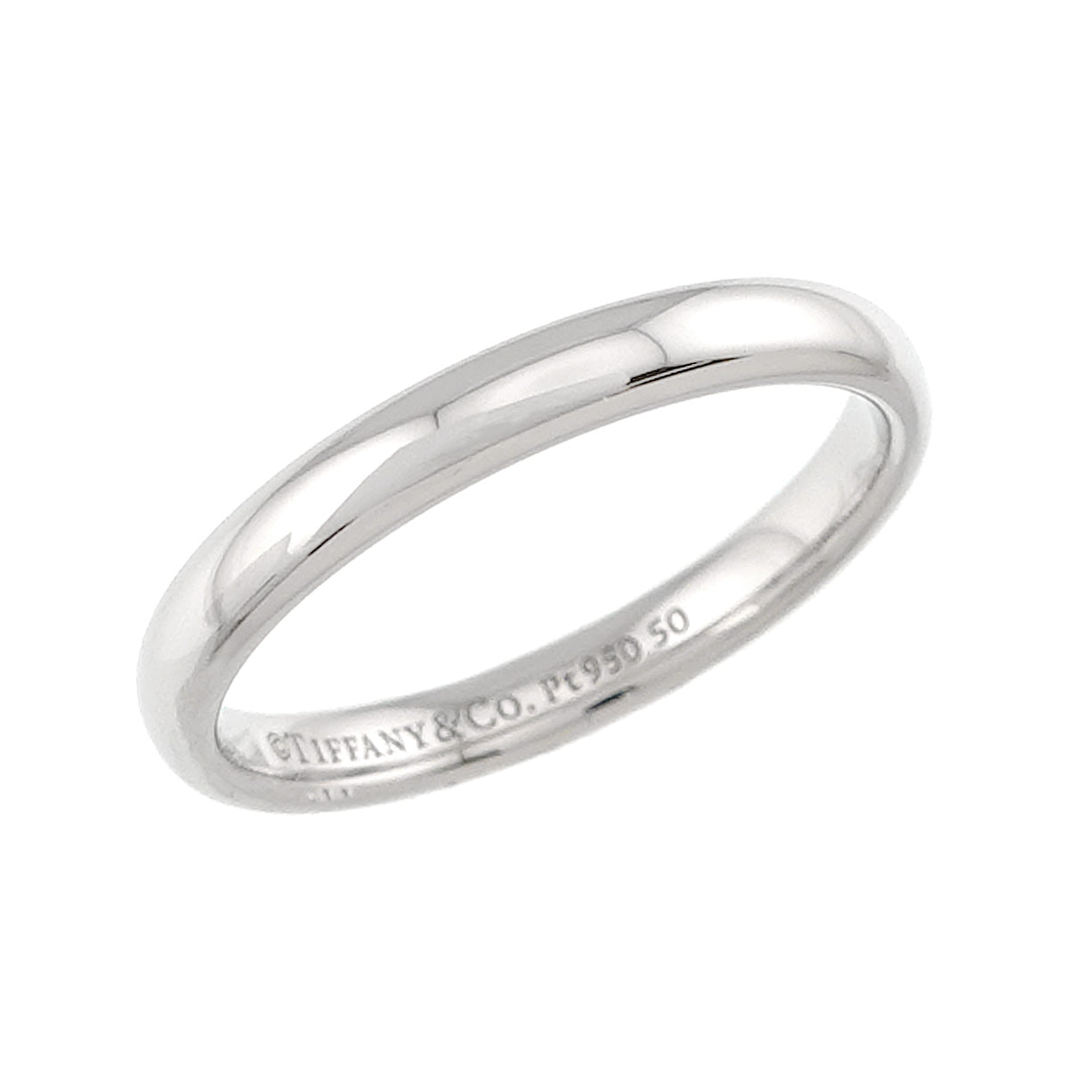 Forever Band Ring Platinum Size5.25(US)