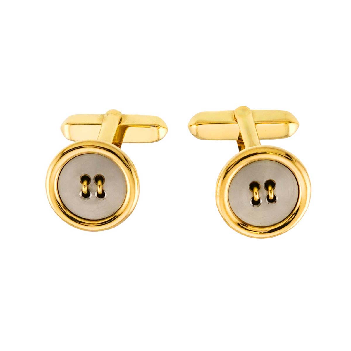 Cufflinks 18K Yellow Gold 750