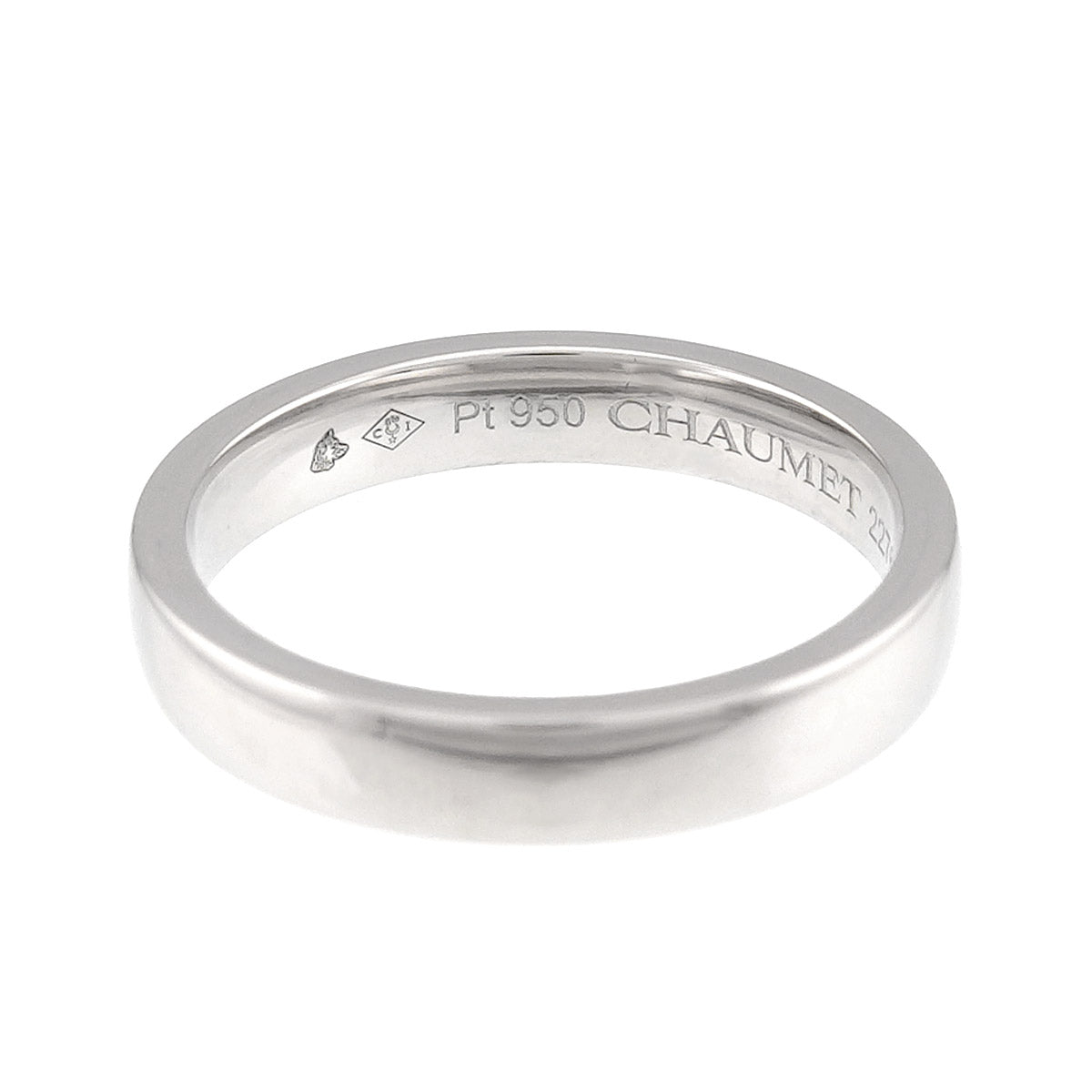Eternelles Diamond 1P Ring Pt size53 6.25-6.5(US)