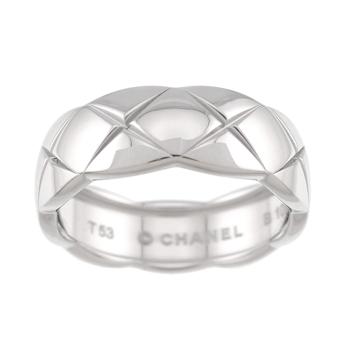 Coco Crush MM Ring 18K WG 750 size53 6-6.25(US)