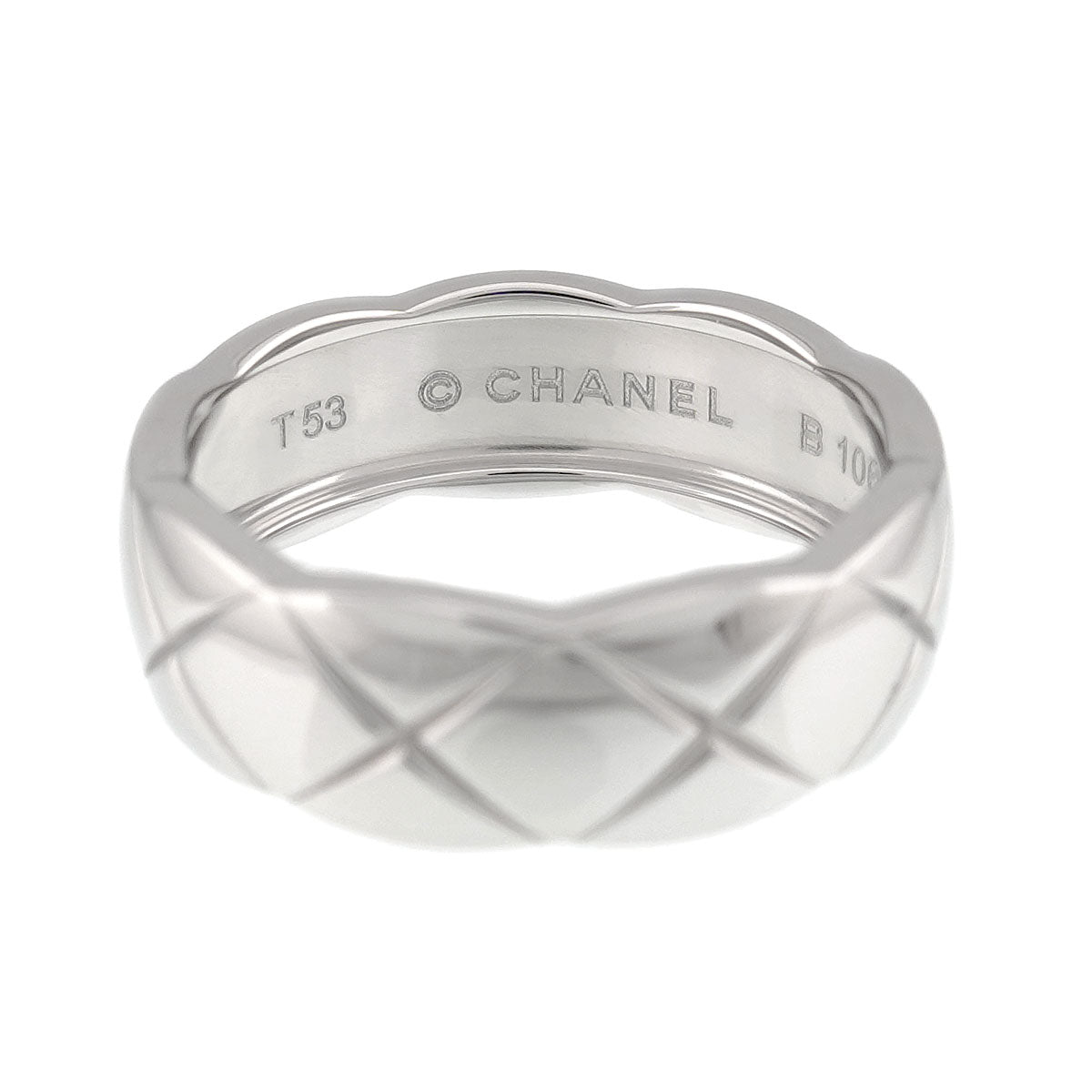 Coco Crush MM Ring 18K WG 750 size53 6-6.25(US)