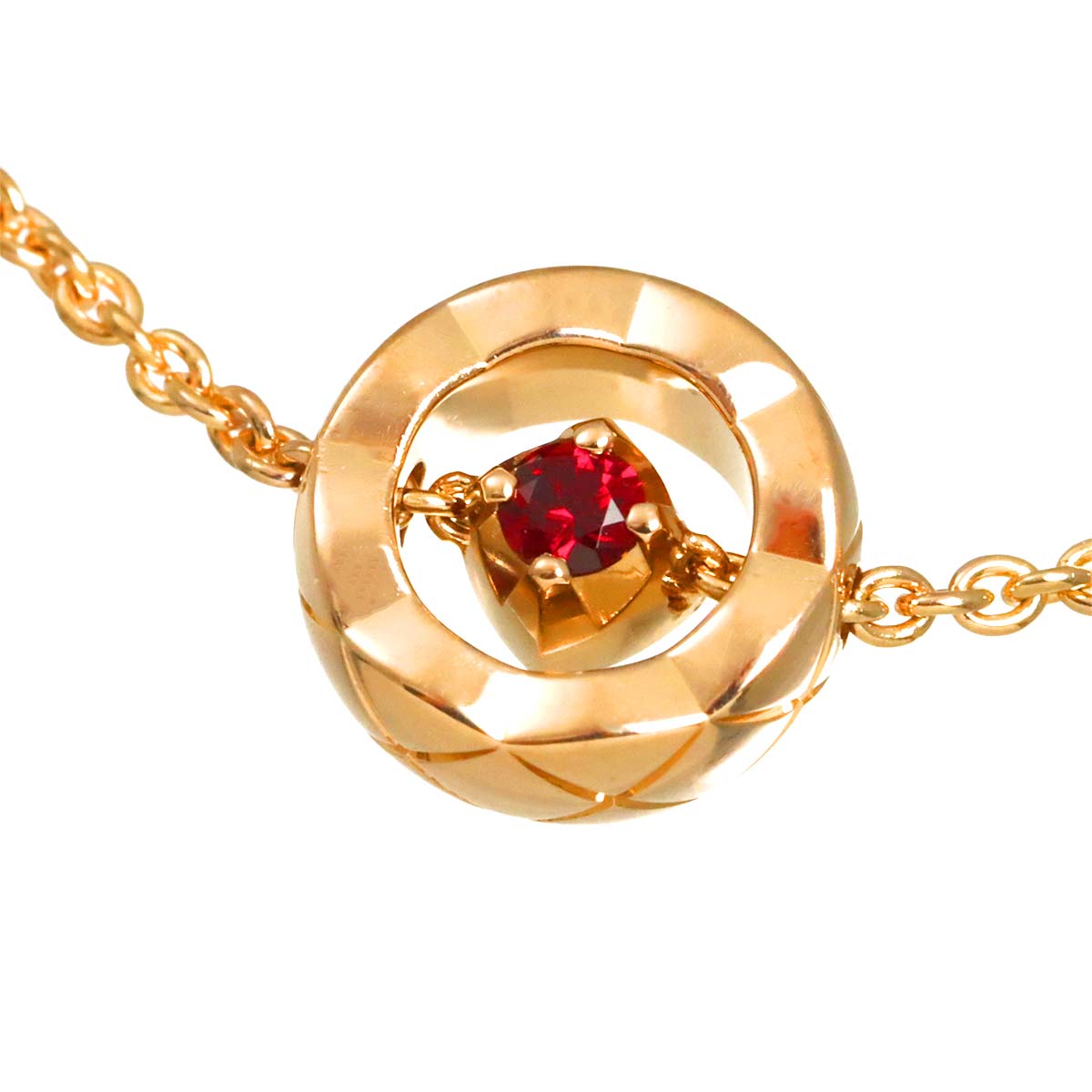 Coco Crush Ruby Bracelet 18K Pink Gold 750