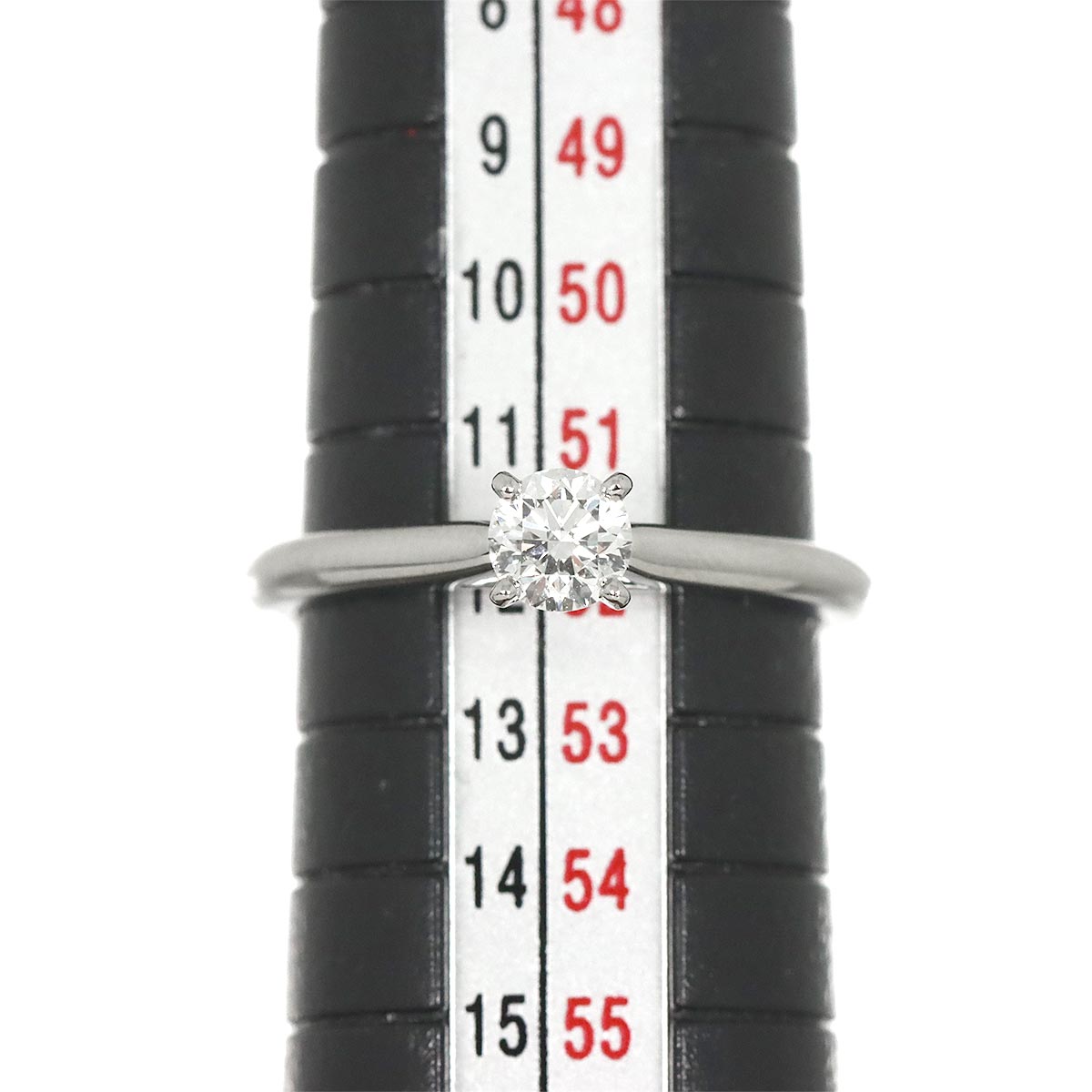 Diamond 0.33ct E/IF/3EX Ring Platinum size52 5.75-6(US)
