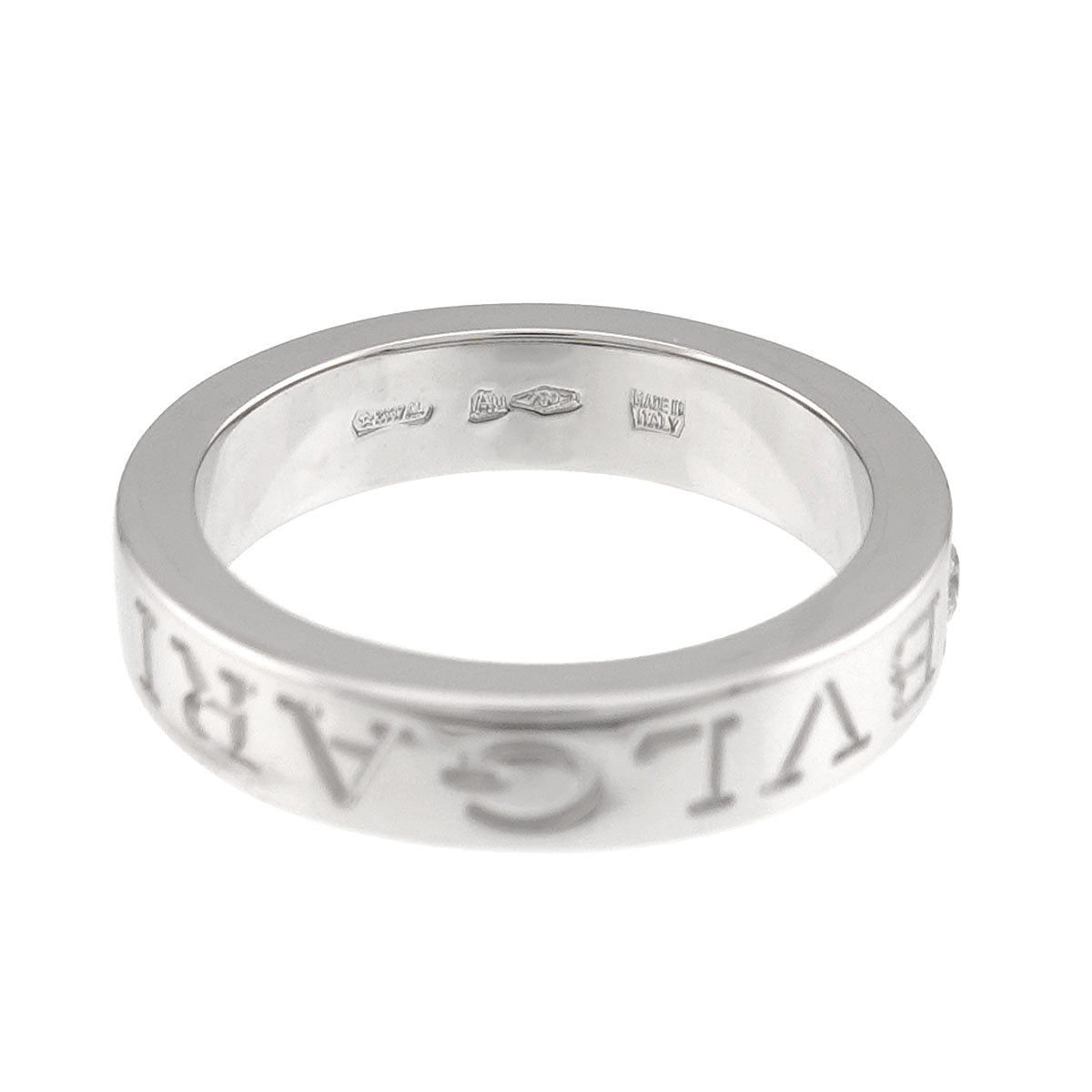 B-ZERO1 Diamond Ring 18K WG 750 size4.5-4.75(US)