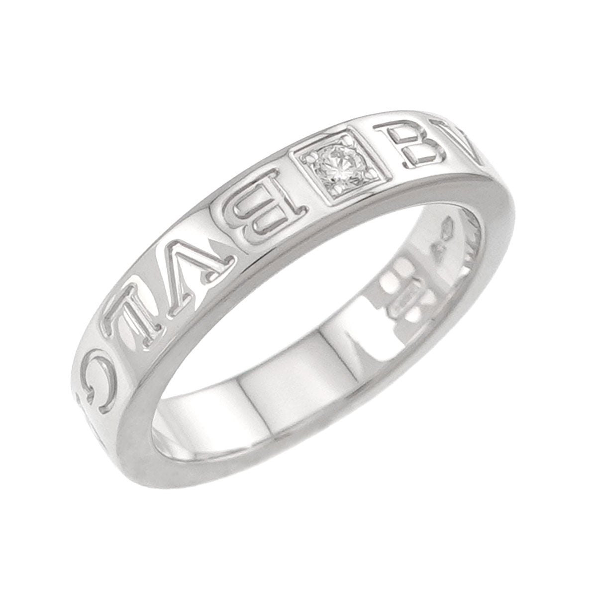 B-ZERO1 Diamond Ring 18K WG 750 size5.25(US)