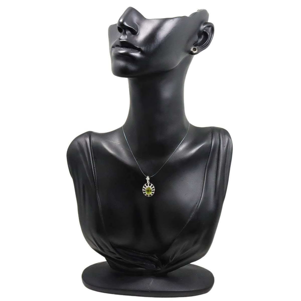 Sphene 1.90ct Diamond 0.32ct Pendant Top Pt Platinum