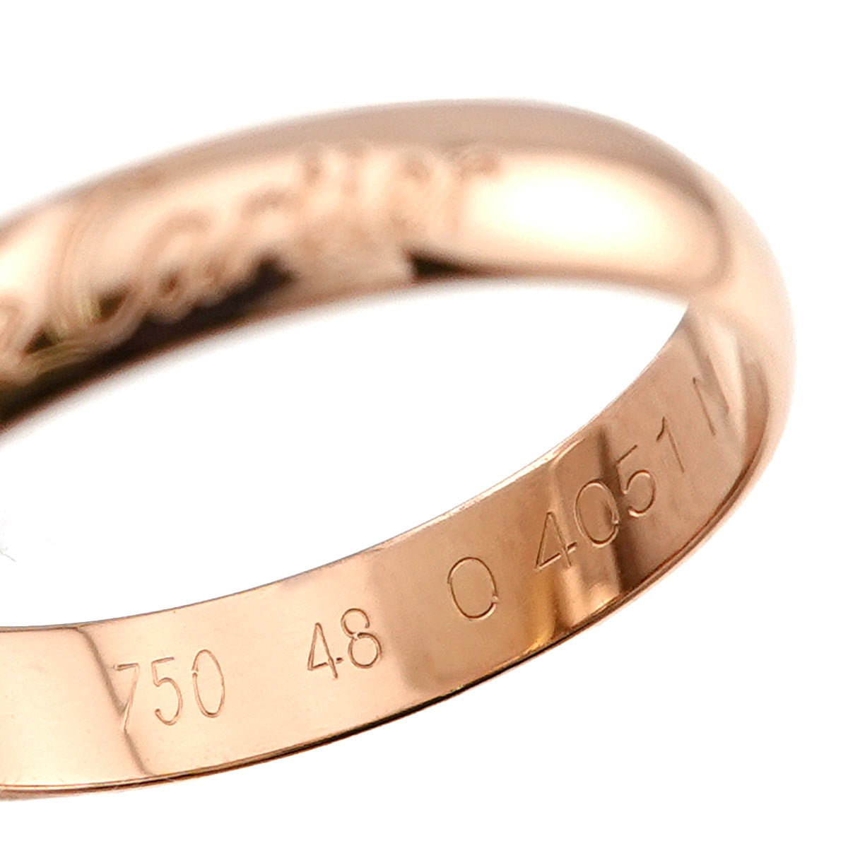 Trinity Ring MM 18K YG WG PG 750 Size48 4.5(US)
