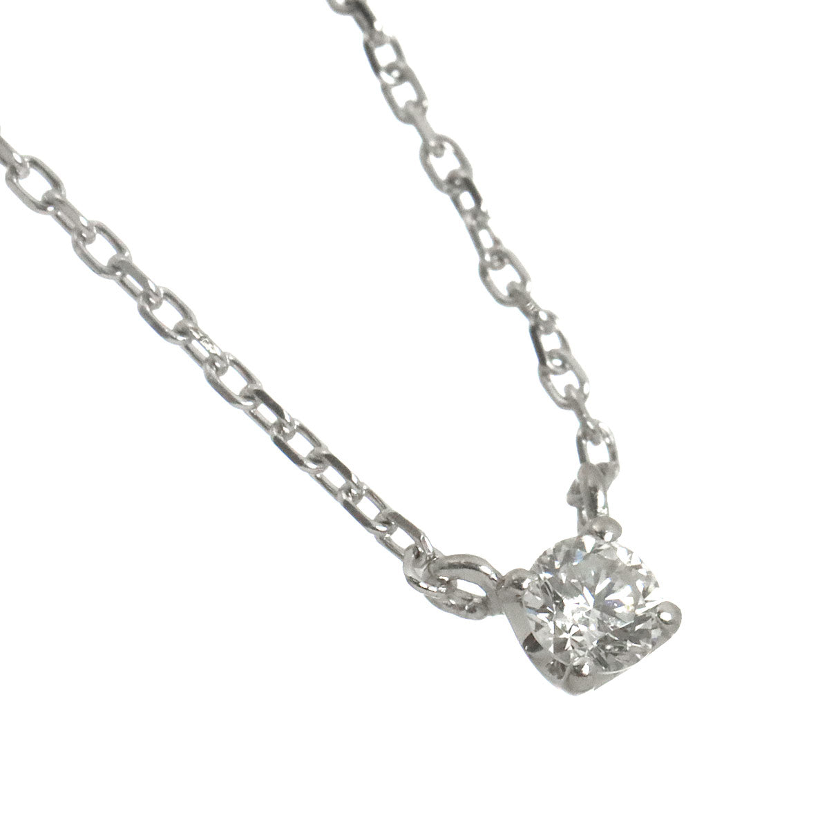 Diamond 0.06ct Necklace Platinum