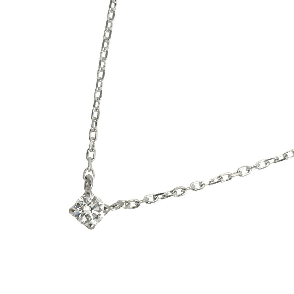 Diamond 0.06ct Necklace Platinum