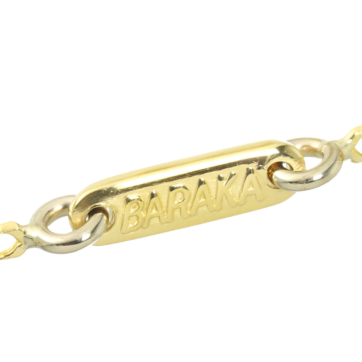 Rubber Necklace 18K Yellow Gold 750