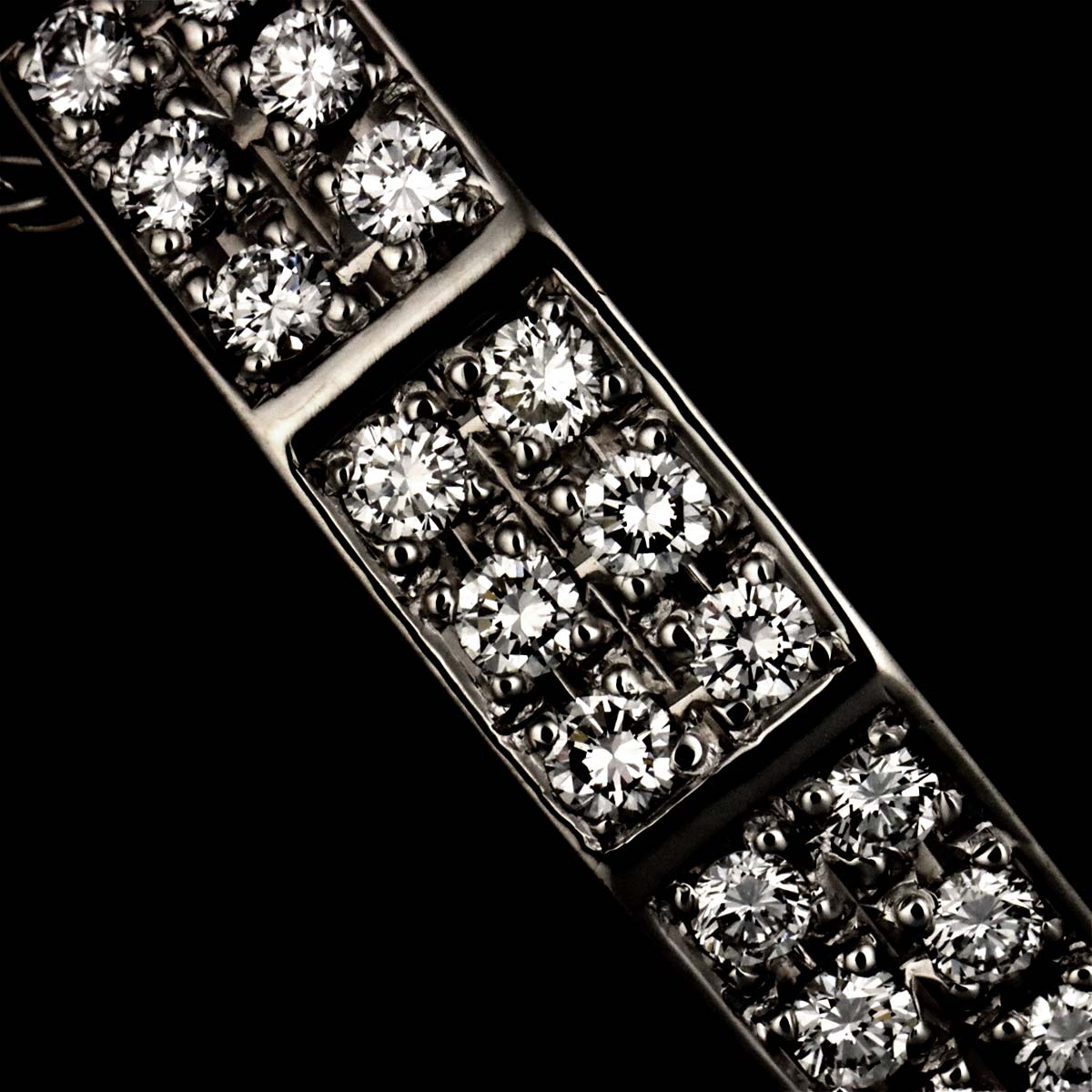 Diamond 0.35ct Ruby 0.02ct Necklace Platinum
