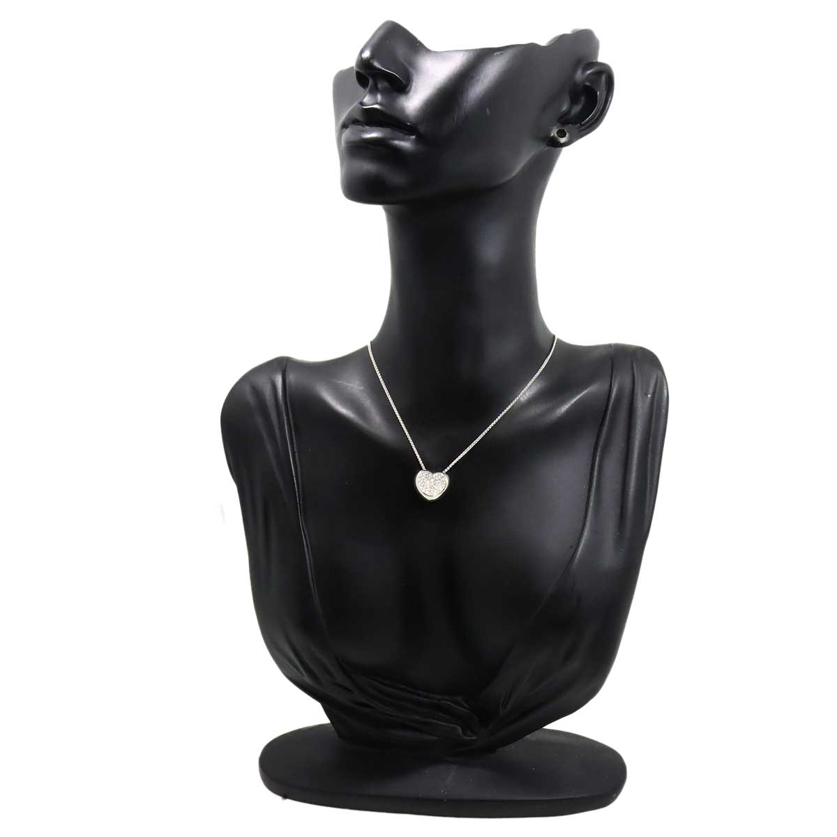 Diamond 0.30ct Necklace 18K White Gold 750
