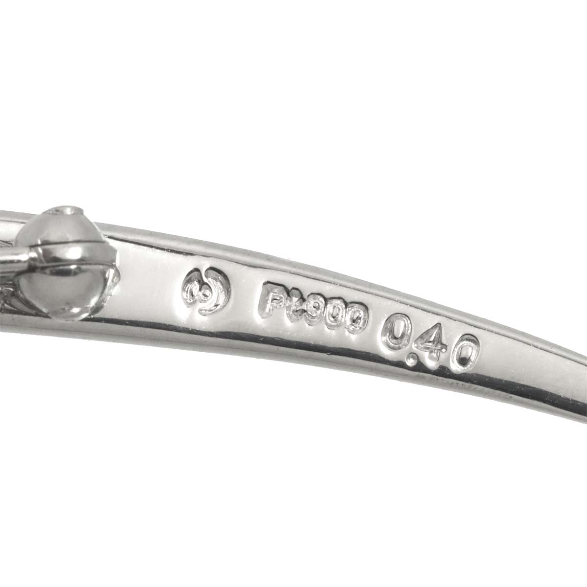 Diamond 0.40ct Brooch Pt Platinum