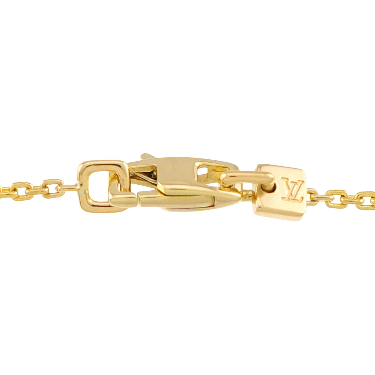 Logo ID Diamond Necklace 18K YG 750