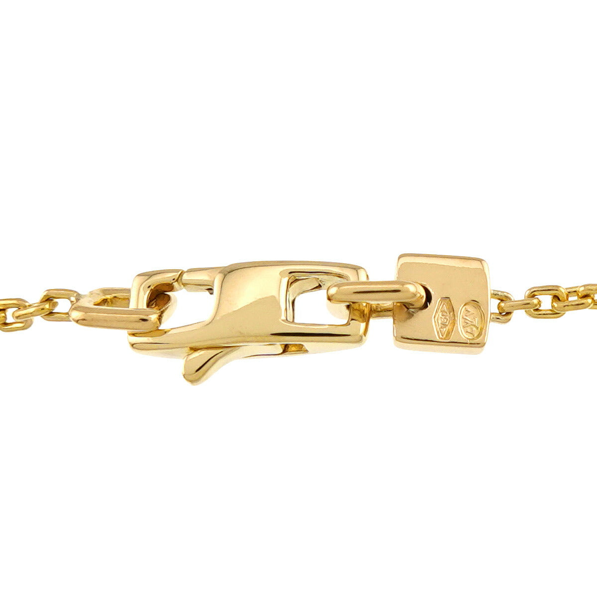 Logo ID Diamond Necklace 18K YG 750