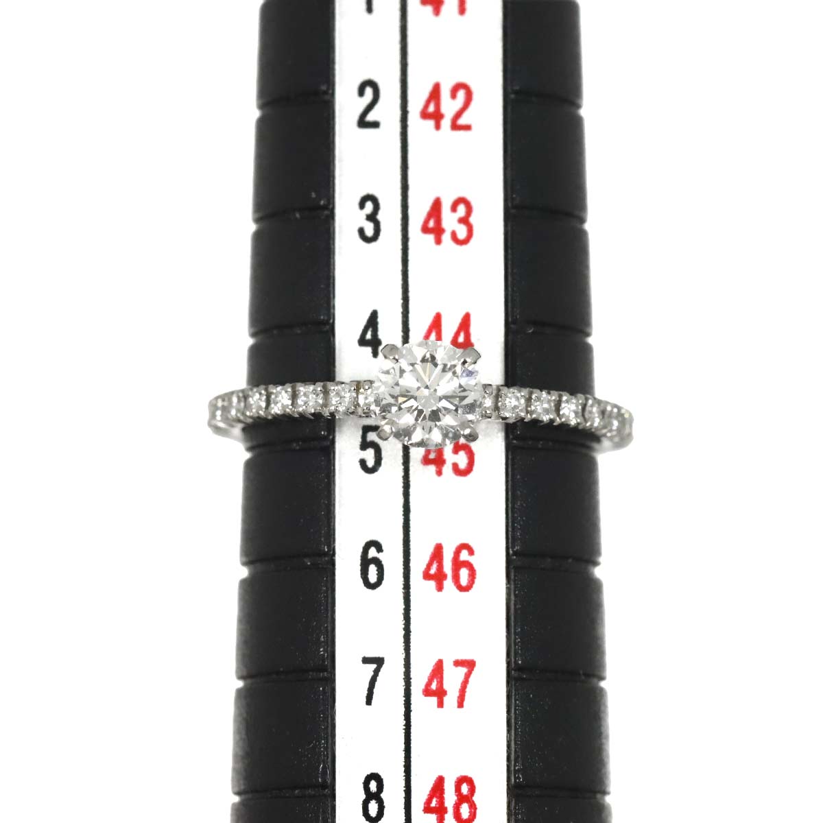 Half Diamond 0.30ct Ring Pt size45 3-3.25(US)