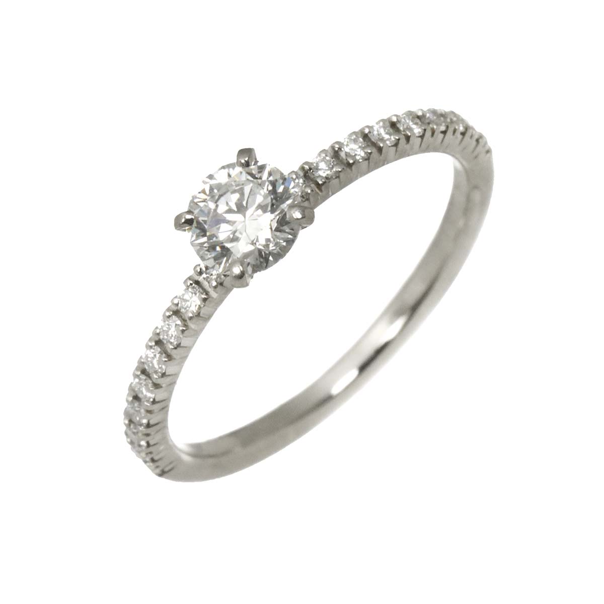 Half Diamond 0.30ct Ring Pt size45 3-3.25(US)