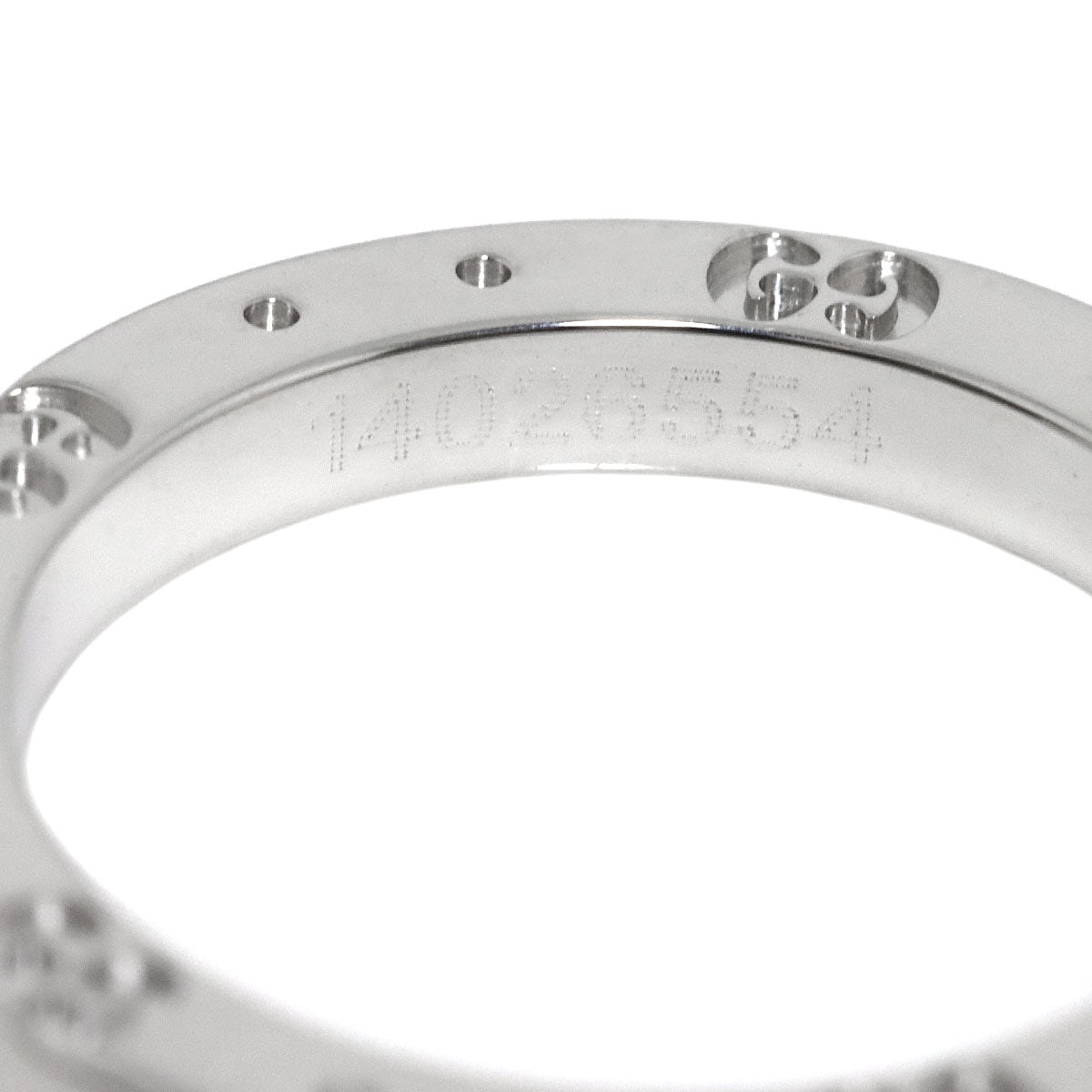 Icon Solitaire Diamond 0.24ct F/VVS1 Ring 18K WG size4.5-4.75(US)