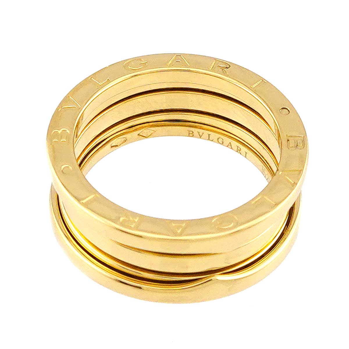 B-ZERO1 3 BAND Ring 18K YG 750 Size52 5.5-5.75(US)