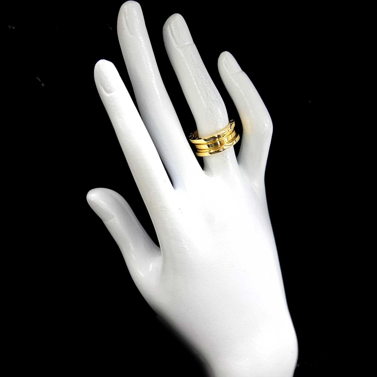 B-ZERO1 3 BAND Ring 18K YG 750 Size52 5.5-5.75(US)
