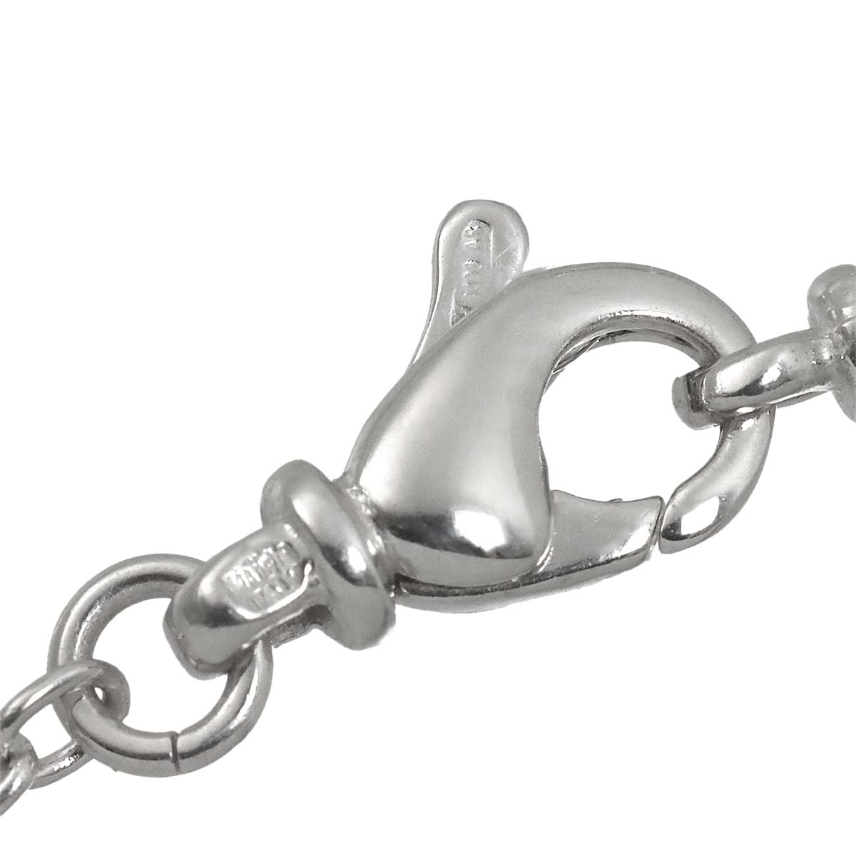 Cross Diamond Necklace K18 18K WG White Gold 750