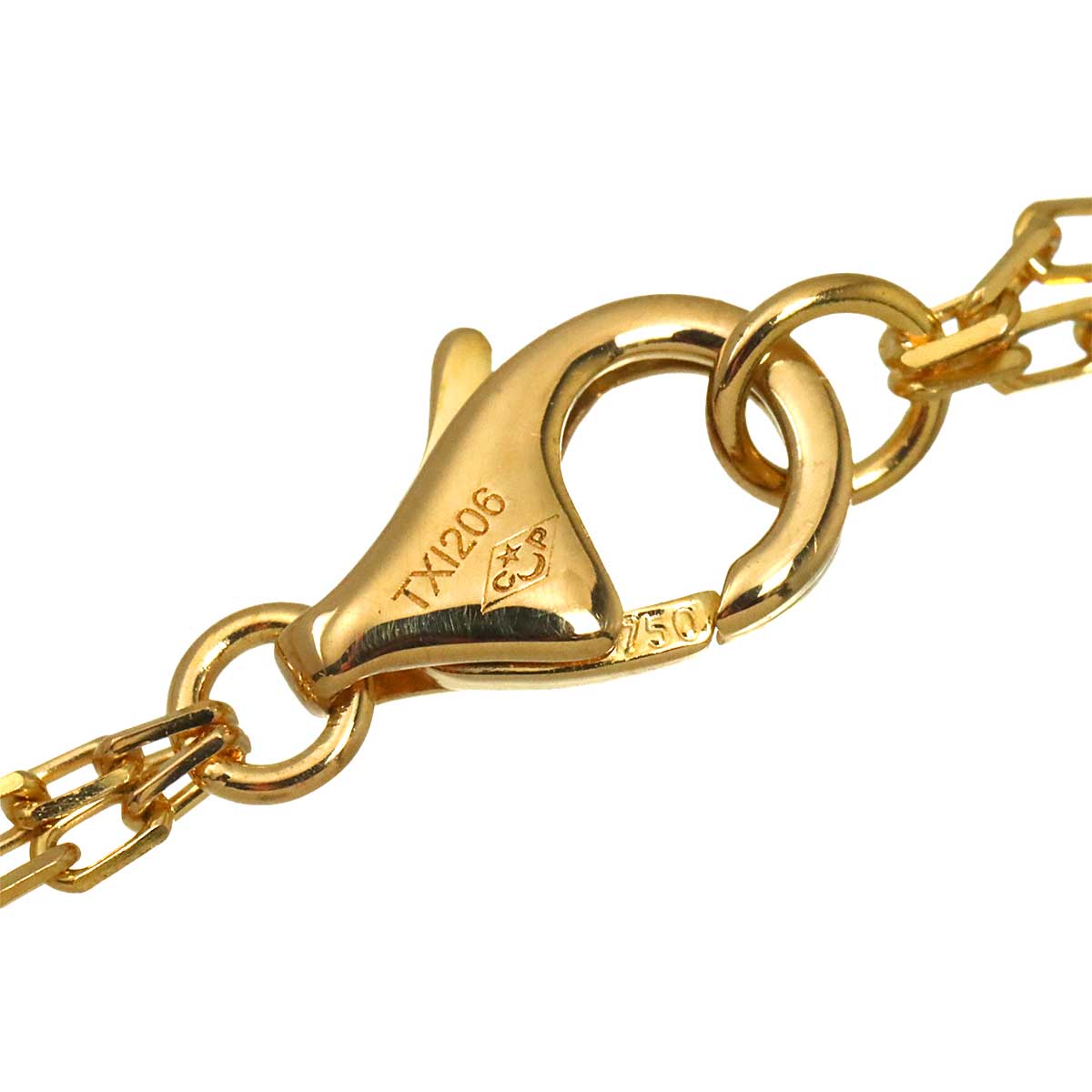 Love Diamond Necklace 18K Yellow Gold 750