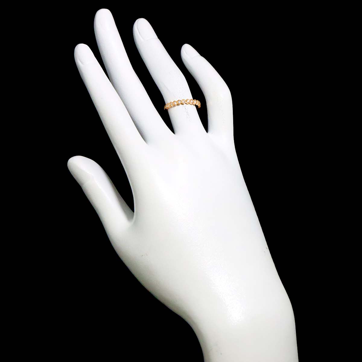 Bee My Love Diamond Ring 18K PG 750 size49 4.75-5(US)