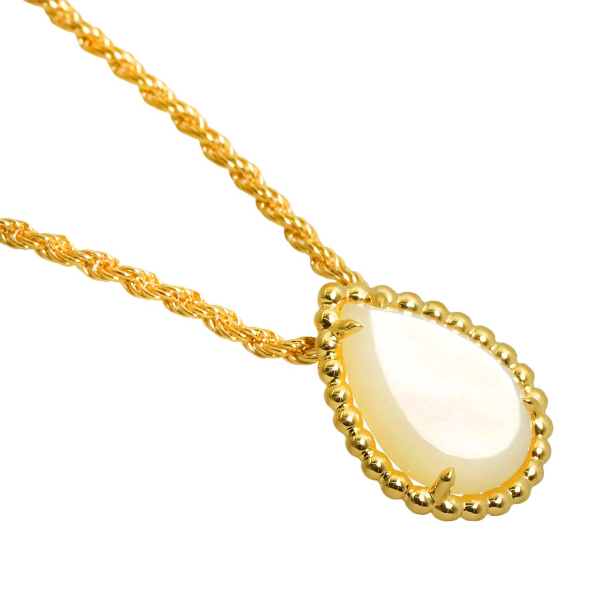 SERPENT BOHEME MOP SM Necklace 18K YG 750