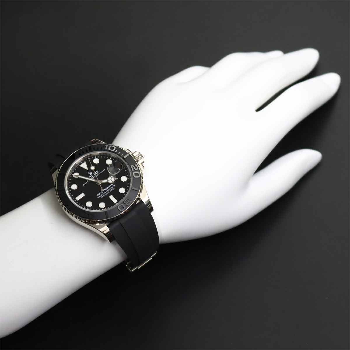 Yacht Master 42 226659 750WG Automatic Black Dial Mens Watch