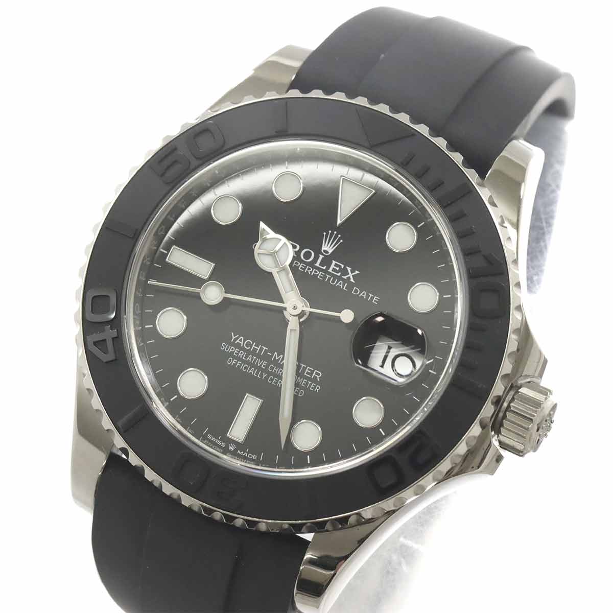 Yacht Master 42 226659 750WG Automatic Black Dial Mens Watch