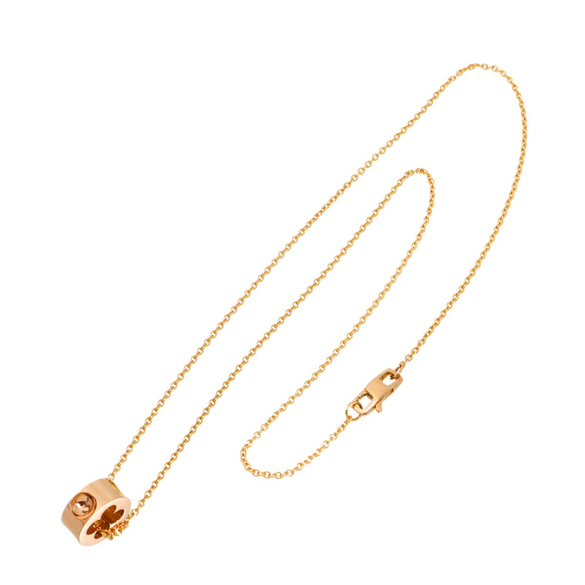PandanTiff Empreinte Necklace 18K PG 750