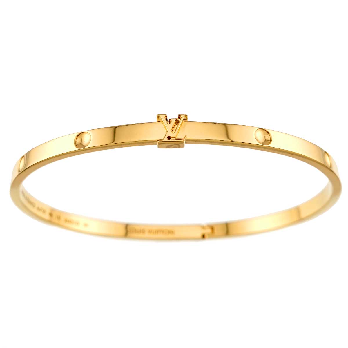 Empreinte Bangle Bracelet 18K Yellow Gold 750